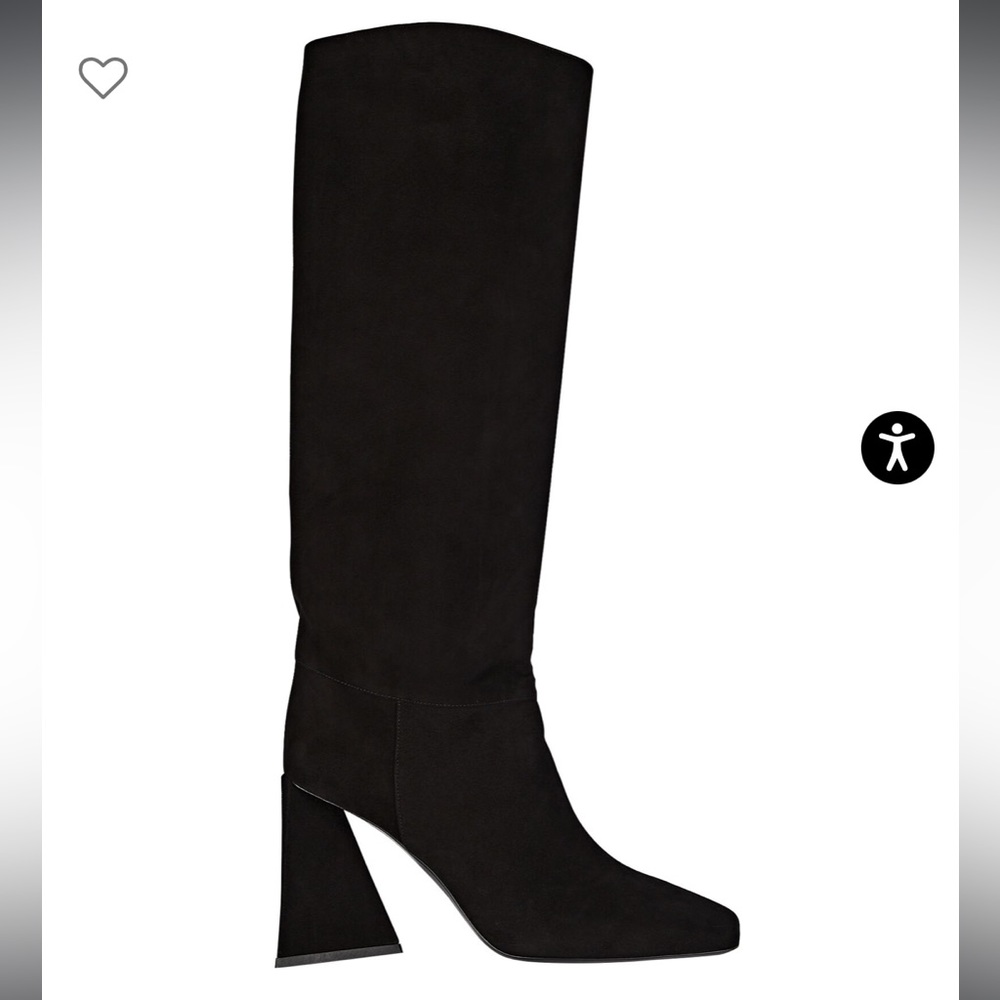 The Attico Devon Tall Suede Boots - Picture 2 of 7